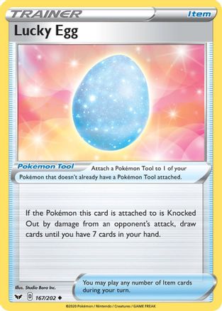 Lucky Egg (167) - SWSH01 Sword & Shield Base Set