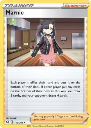 Marnie (169) Holofoil - SWSH01 Sword & Shield Base Set