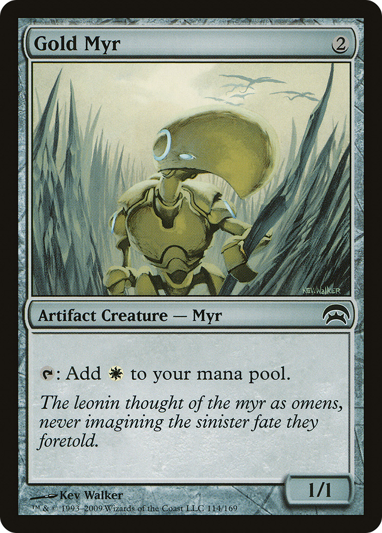 Gold Myr (114) - Planechase