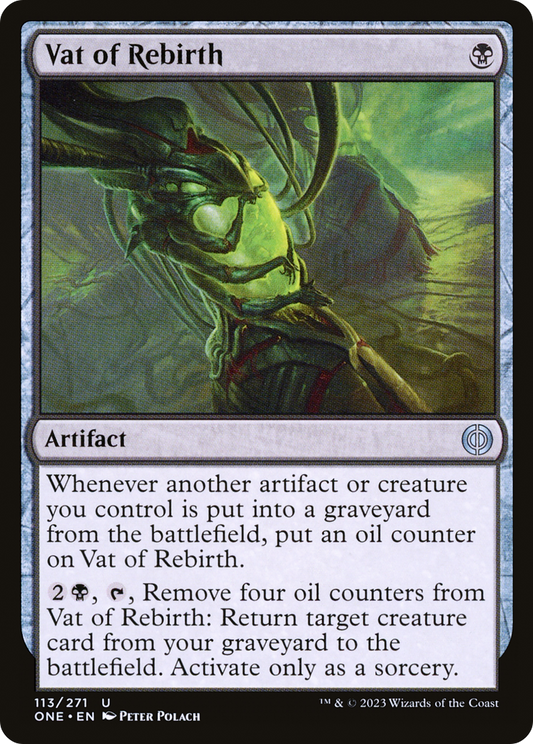 Vat of Rebirth [Phyrexia: All Will Be One] Foil