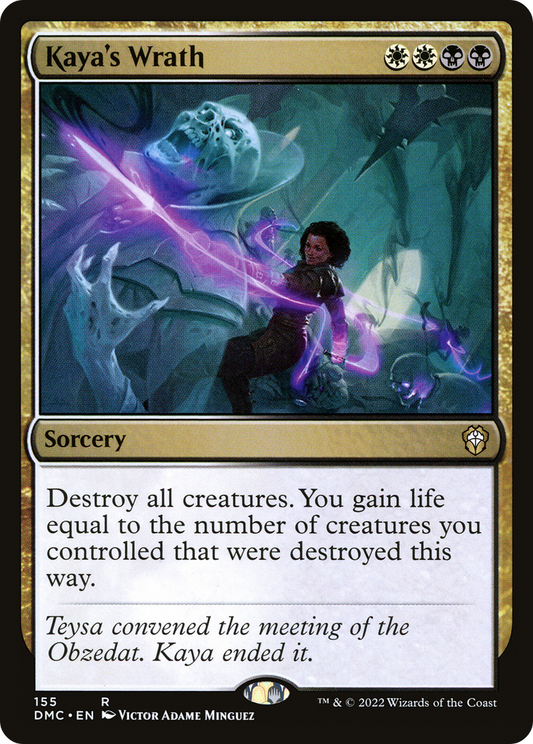 Kaya's Wrath [Dominaria United Commander]