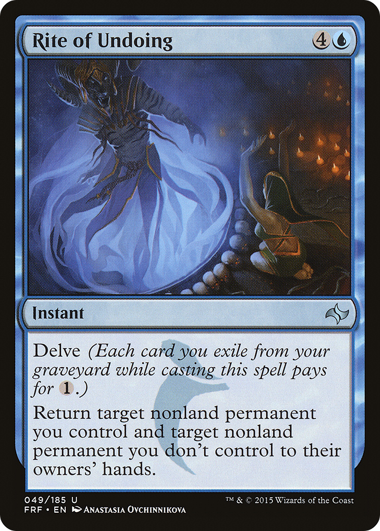 Rite of Undoing (049) Foil - Fate Reforged
