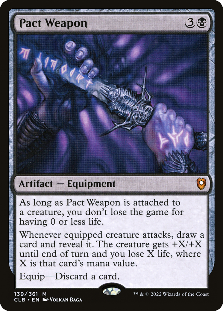 Pact Weapon (139) - Commander Legends: Battle for Baldur's Gate