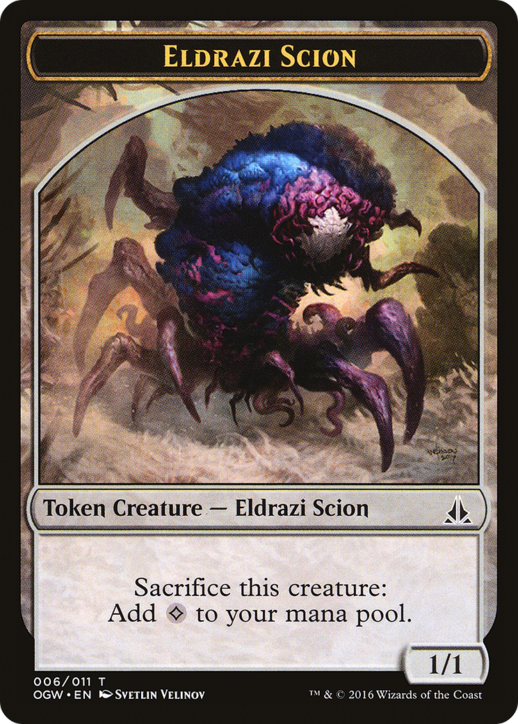 Eldrazi Scion Token (006) - Oath of the Gatewatch Tokens