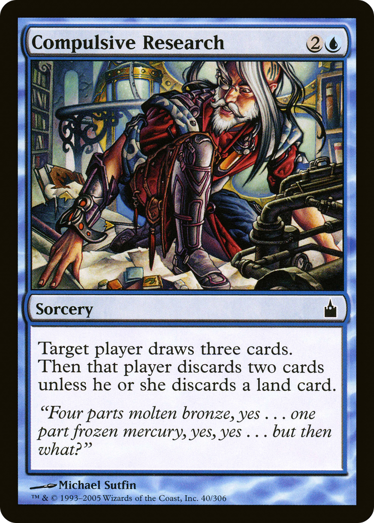 Compulsive Research (040) - Ravnica: City of Guilds