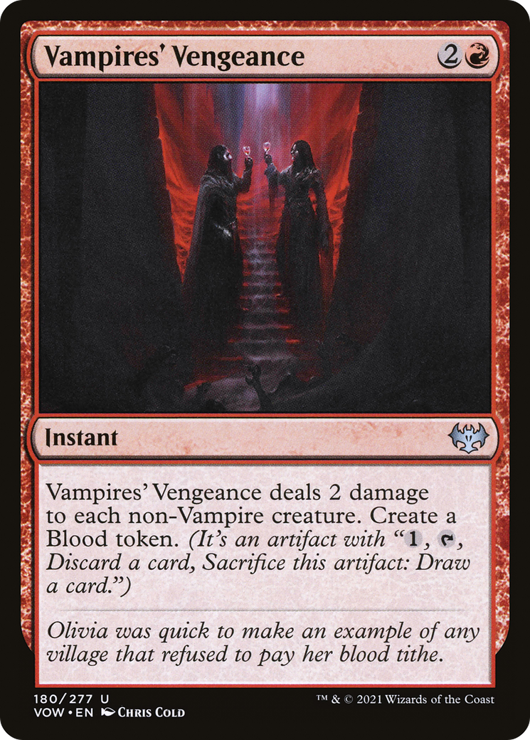 Vampires' Vengeance [Innistrad: Crimson Vow] | Silver Goblin