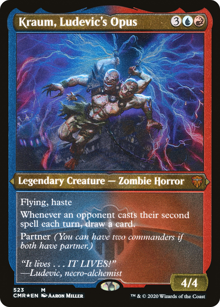 Kraum, Ludevic's Opus (523) Foil - Commander Legends