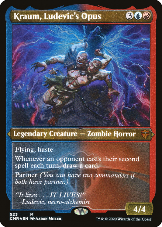 Kraum, Ludevic's Opus (523) Foil - Commander Legends