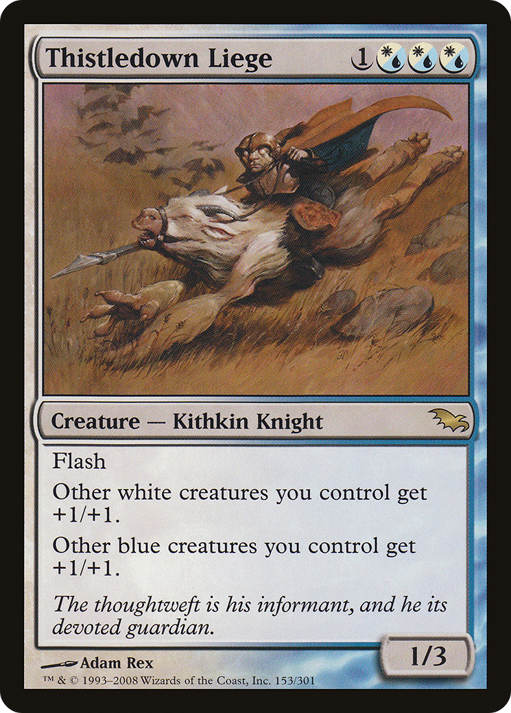 Thistledown Liege (153) Foil - Shadowmoor