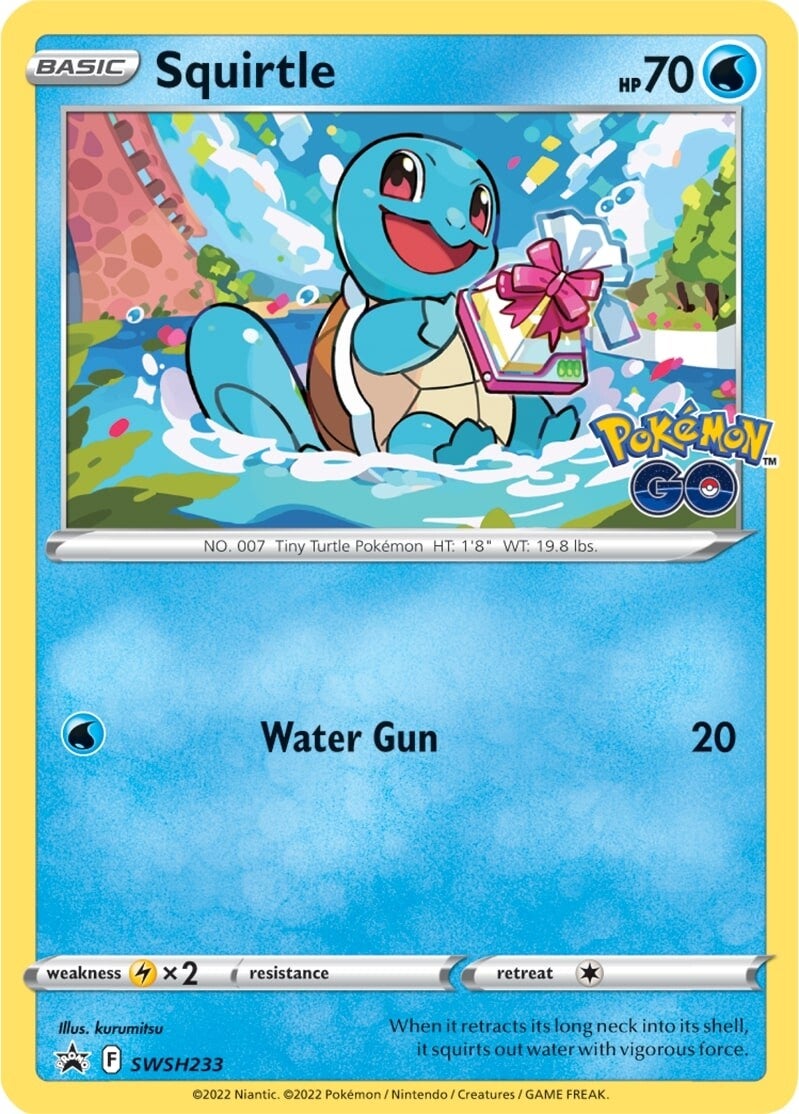 Squirtle (SWSH233) [Sword & Shield: Black Star Promos] | Silver Goblin