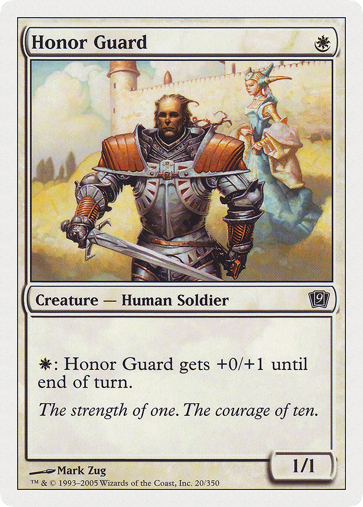 Honor Guard (020) - Ninth Edition
