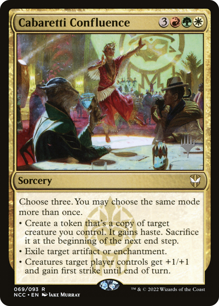 Cabaretti Confluence (Promo Pack) [Streets of New Capenna Commander Promos]