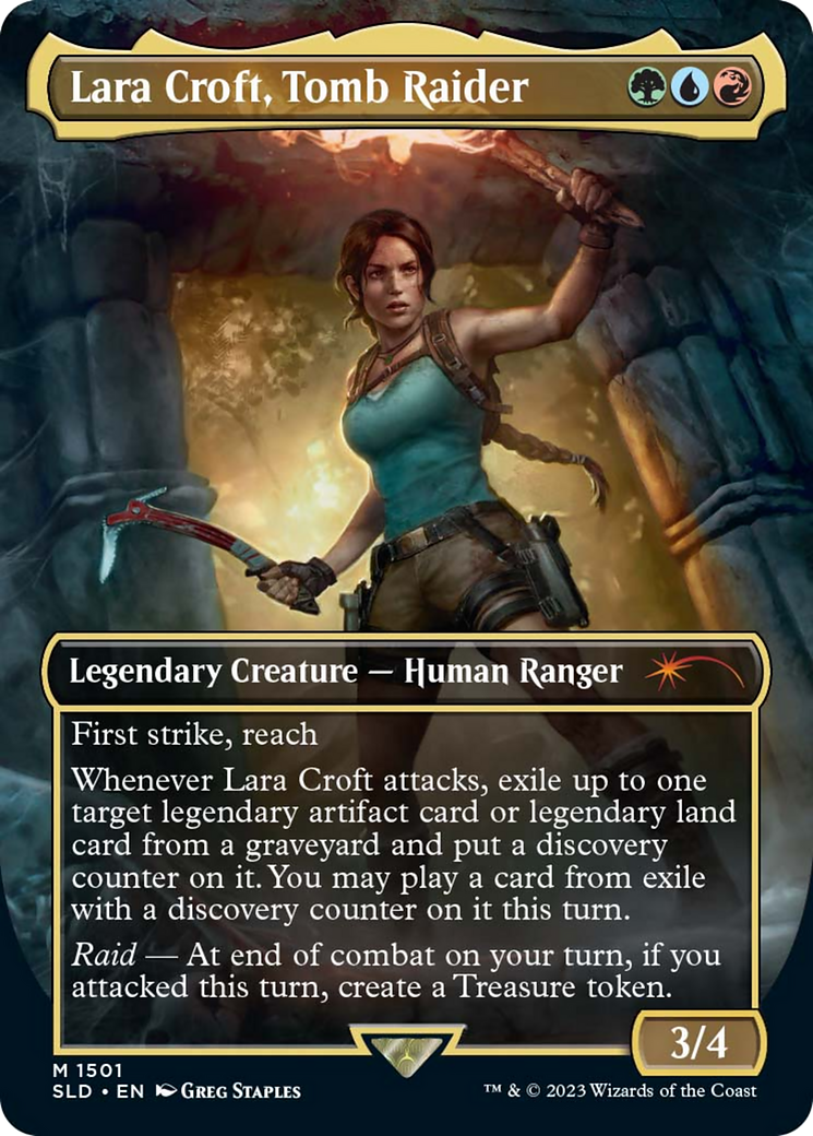 Lara Croft, Tomb Raider [Secret Lair Drop Series] | Silver Goblin