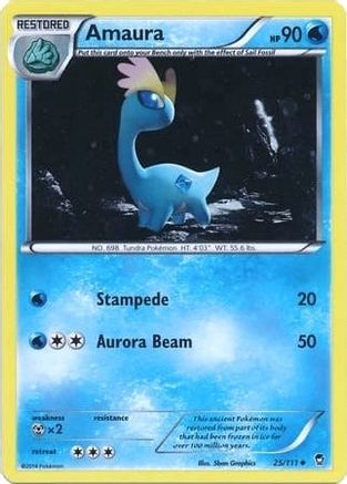 Amaura - 25/111 (Cosmos Holo) (25) Holofoil - Miscellaneous Cards & Products
