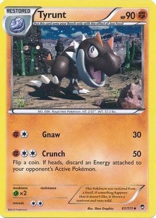 Tyrunt - 61/111 (Cosmos Holo) (61) Holofoil - Miscellaneous Cards & Products