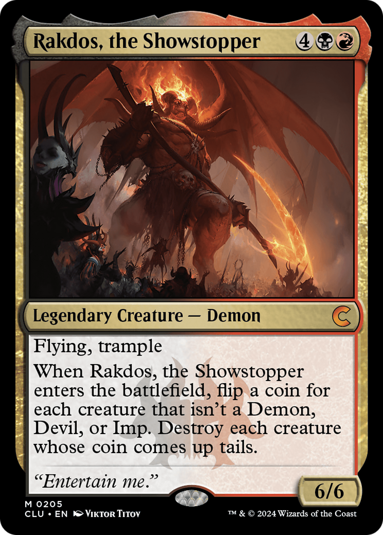 Rakdos, the Showstopper (205)