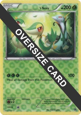 _____'s Snivy (Jumbo Card) [Miscellaneous Cards] | Silver Goblin