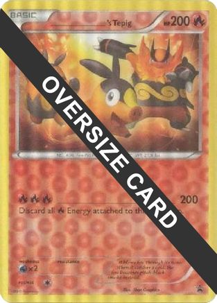 _____'s Tepig (Jumbo Card) [Miscellaneous Cards] | Silver Goblin