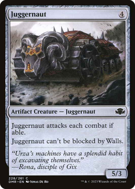 Juggernaut [Dominaria Remastered] Foil