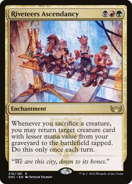 Riveteers Ascendancy (216) Foil - Streets of New Capenna