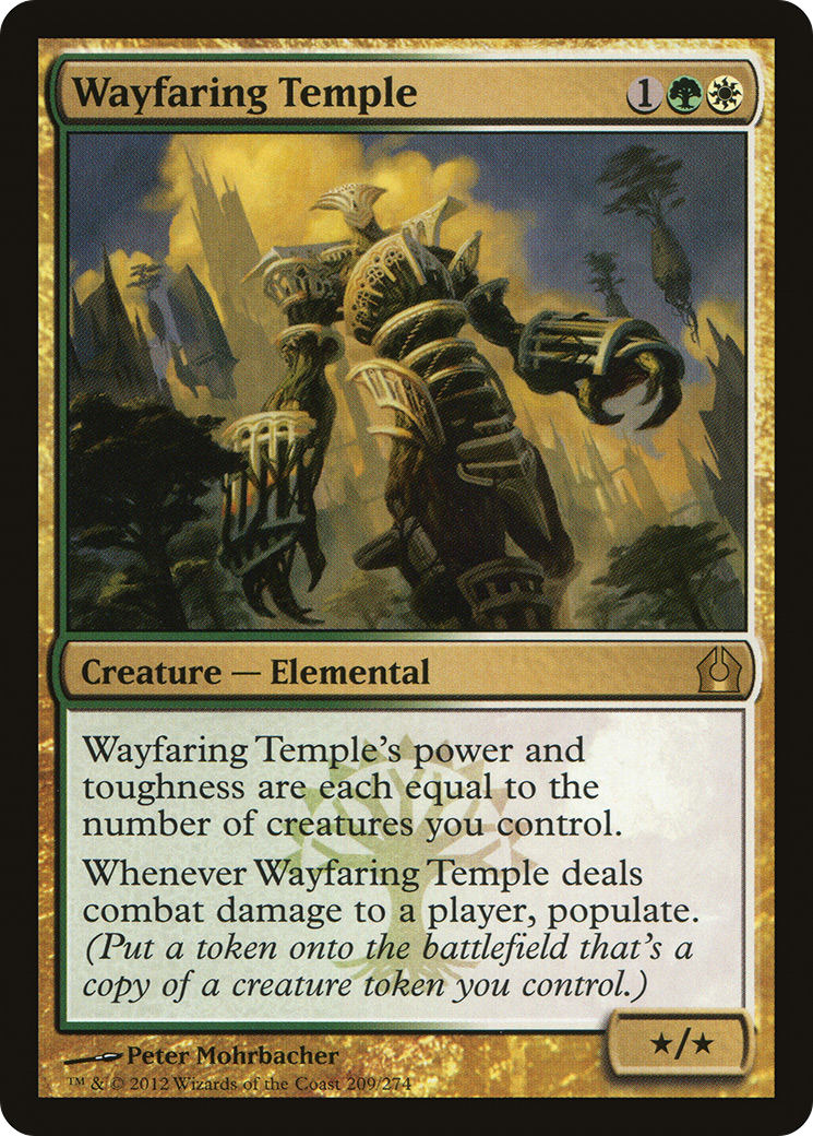 Wayfaring Temple (209) Foil - Return to Ravnica