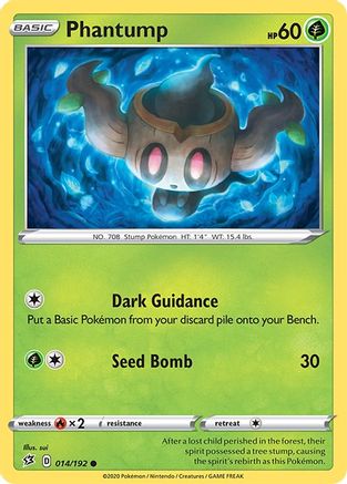 Phantump (14) - SWSH02 Rebel Clash