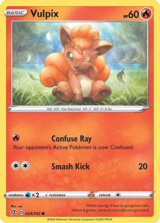 Vulpix (24) - SWSH02 Rebel Clash