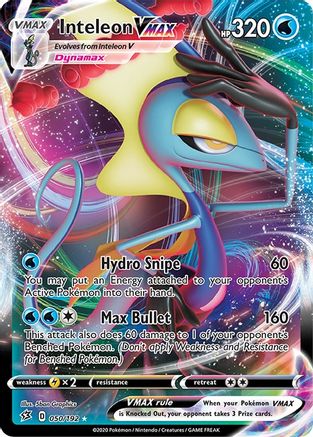 Inteleon VMAX (50) Holofoil - SWSH02 Rebel Clash