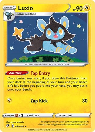 Luxio (61) - SWSH02 Rebel Clash