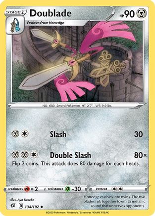 Doublade (134) - SWSH02 Rebel Clash