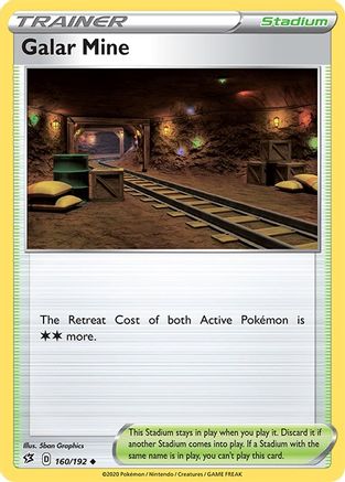 Galar Mine (160) - SWSH02 Rebel Clash