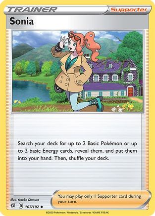 Sonia (167) - SWSH02 Rebel Clash