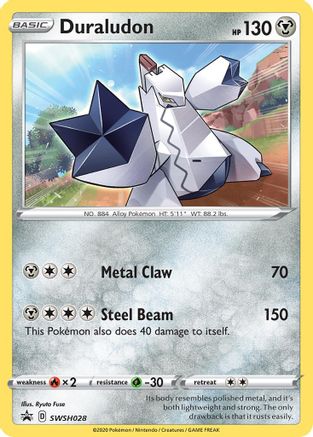 Duraludon - SWSH028 (SWSH028) Holofoil - SWSH Sword & Shield Promo Cards