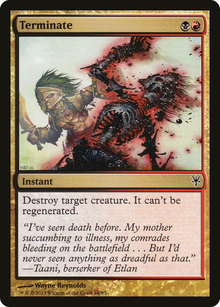Terminate (064) - Duel Decks: Sorin vs. Tibalt