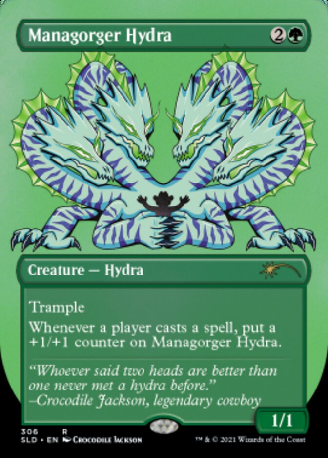 Managorger Hydra (Borderless) [Secret Lair Drop Series] | Silver Goblin