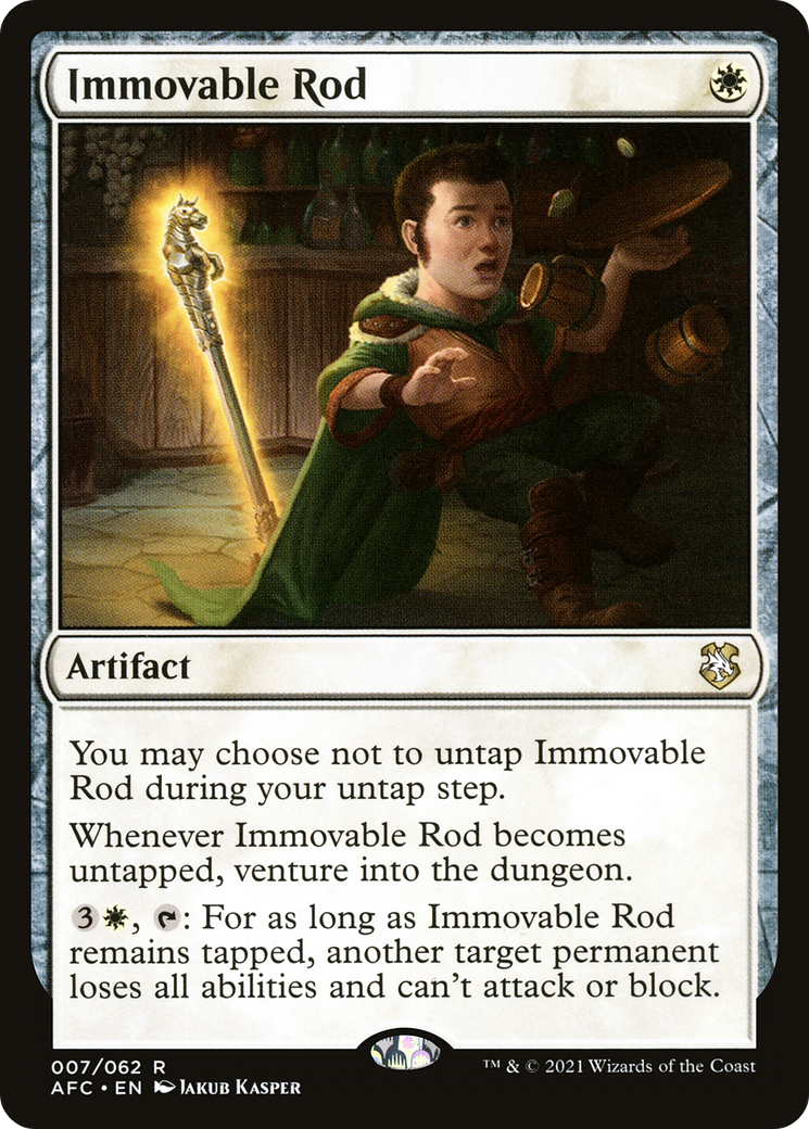 Immovable Rod (007) - Forgotten Realms Commander