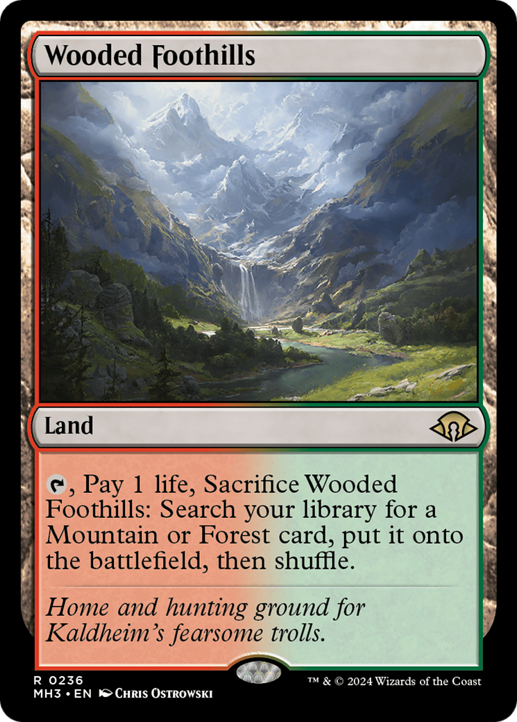 Wooded Foothills [Modern Horizons 3] | Silver Goblin