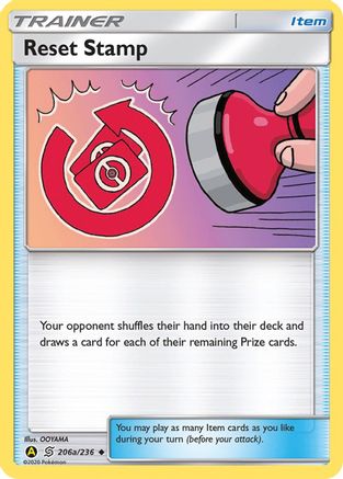 Reset Stamp - 206a/236 (206a) - Alternate Art Promos