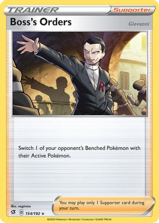Boss's Orders - 154/192 (154) - Deck Exclusives