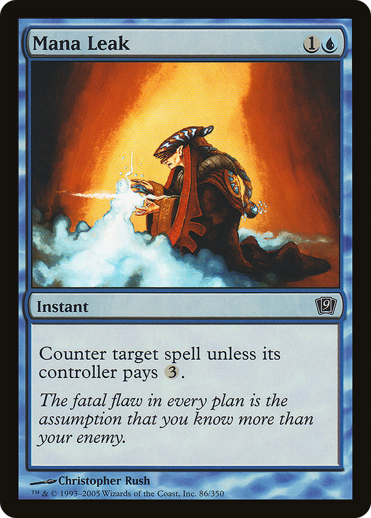 Mana Leak (086) - Ninth Edition