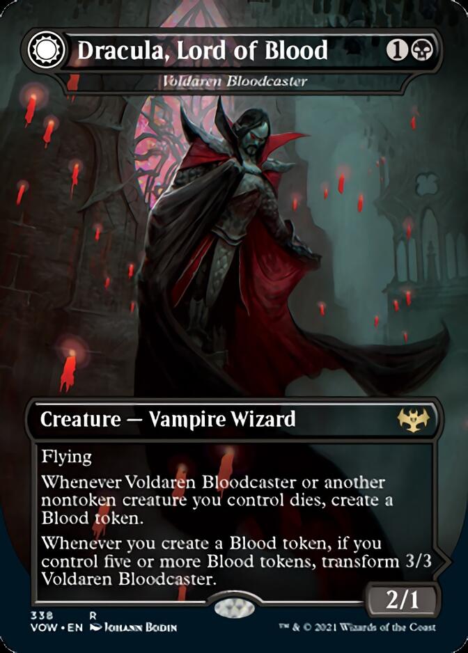 Dracula, Lord of Blood – Voldaren Bloodcaster (338) - Innistrad: Crimson Vow