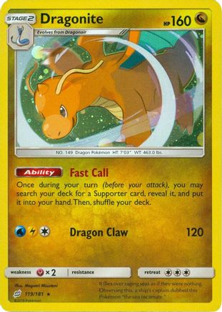 Dragonite - 119/181 (Cosmos Holo) (119) Holofoil - Miscellaneous Cards & Products