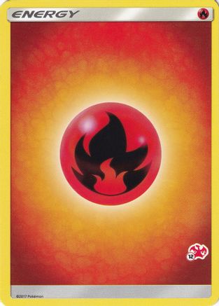 Fire Energy (#12 Charizard Stamped) () - Battle Academy