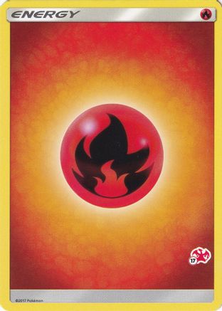 Fire Energy (#17 Charizard Stamped) () - Battle Academy