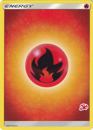 Fire Energy (#19 Charizard Stamped) () - Battle Academy