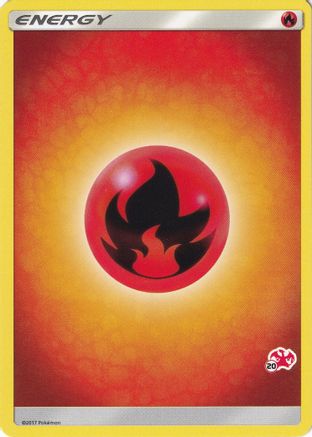 Fire Energy (#20 Charizard Stamped) () - Battle Academy