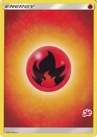 Fire Energy (#22 Charizard Stamped) () - Battle Academy