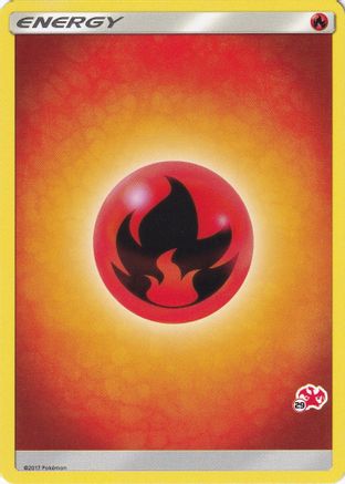 Fire Energy (#29 Charizard Stamped) () - Battle Academy