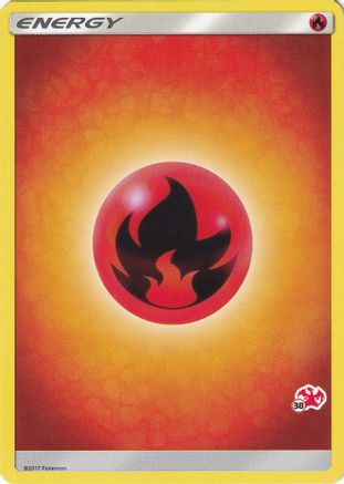 Fire Energy (#38 Charizard Stamped) () - Battle Academy