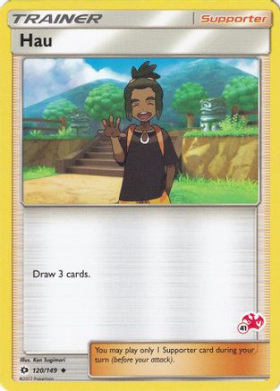 Hau - 120/149 (#41 Charizard Stamped) (120) - Battle Academy